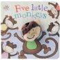 Five Monkeys Chunky Finger Puppet Book