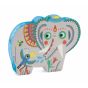 Haathee, Asian Elephant 24pcs Silhouette Puzzle