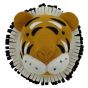 Tiger Animal Head with Double Ruff