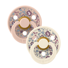 BIBS x LIBERTY Colour 2 Pack Eloise Latex - Blush Mix