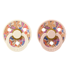 BIBS x LIBERTY Colour 2 Pack June Blossom - Blush Mix