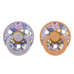 BIBS x LIBERTY Colour 2 Pack June Blossom - Pumpkin Mix