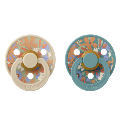 BIBS x LIBERTY Colour 2 Pack June Blossom - Vanilla Hush Mix