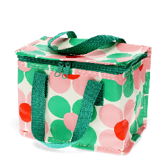 Lunch Bag - Pink and Green Daisy