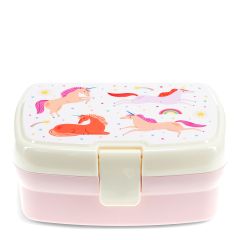 Lunch Box with Tray - Unicorn