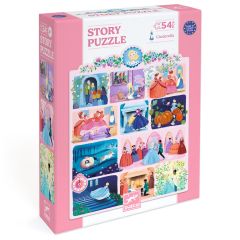 Story Puzzle - Cinderella, 54 pieces