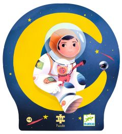 36 Piece Puzzle - Astronaut on the Moon