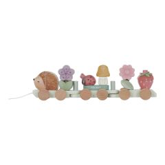 Hedgehog Fairy Garden Stacking Train
