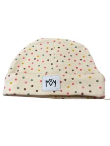 Beanie Hat - Dots Multi Colour