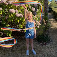 Rainbow Dancer Ribbon Wand