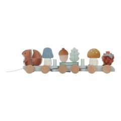 Stacking Train Squirrel Forest Friends