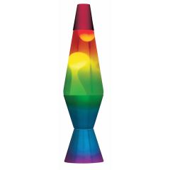 Lava Lamp Classic - Rainbow - 14.5-inch