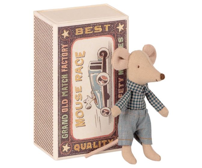 Maileg Little Brother Mouse in Matchbox - 1725