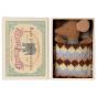 Sleepy wakey baby mouse in matchbox - Blue