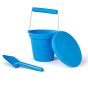 Ocean Blue Silicone Bucket