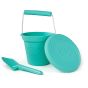 Eggshell Green Silicone Bucket