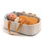 Dolls Bassinet by Djeco Blue Lines