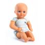 Djeco Pomea Doll - Baby Canary Dressed