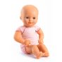 Djeco Pomea Doll - Baby Dahlia Purple Dressed
