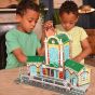 Fiesta Crafts Build a Train Station Model