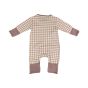 Gingham Ash Rose Romper 