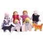 Doll Family with Pets