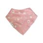 Galaxy Ash Rose Bandana Bib