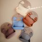 Mushie Silicone Bib Woodchuck