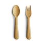 Fork and Spoon Set - Mustard