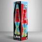 14.5" Pinwheel Tie Dye LAVA Lamp