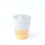 Eco Rascals Bamboo Small Cup with Sippy Feeder Grey