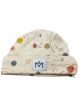 Beanie Hat - Galaxy Rust, Blue, Mustard