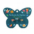 Glitter Rings - Fairies In The Garden (set Of 3)
