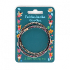 Glitter Bracelets - Fairies In The Garden (set Of Two)