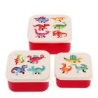 Snack boxes (set of 3) - Baby Dinos