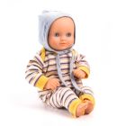 Djeco Pomea Doll - Baby Canary Dressed