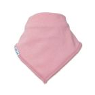 Plain Ash Rose Bandana Bib