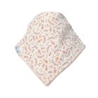 Printed Leaf Bandana Bib