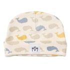 Beanie Hat - Whales Spot and Stripe Elm