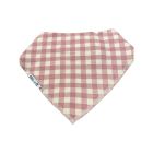 Bandana Bib - Pink Gingham