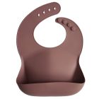 Mushie Silicone Bib Woodchuck