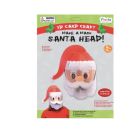 3D Mask Card Craft - Santa