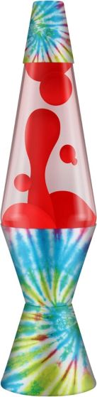 14.5" Pinwheel Tie Dye LAVA Lamp