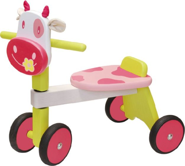 I'm Toy Paddling Ride On Pink Cow