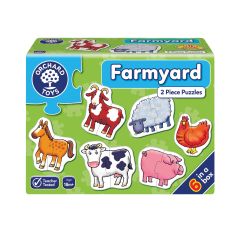 2 Piece Puzzle Farmyard