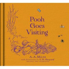 Pooh Goes Visiting Hardback Book