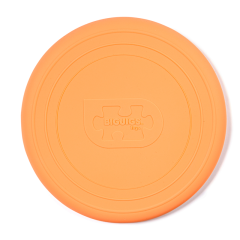 Apricot Orange Silicone Frisbee