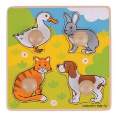 My First Peg Puzzle - Pets