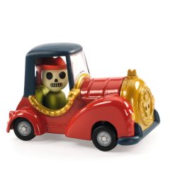 Crazy Motor Car - Red Skull