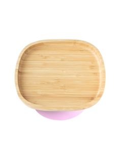 Eco Rascals Toddler Plate No Sections - Pink